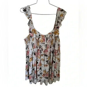 TORRID Frilly Tank/Blouse, Size 1X
